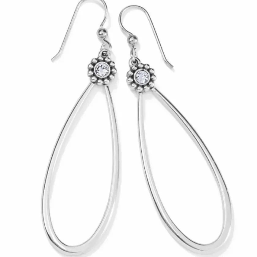 Brighton Twinkle Loop French Wire Earrings Silver Clearance