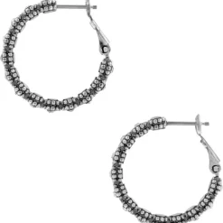 Brighton Twinkle Splendor Small Hoop Earrings Silver Online