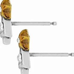 Brighton Twinkle Tree Mini Post Earrings Silver-Gold New