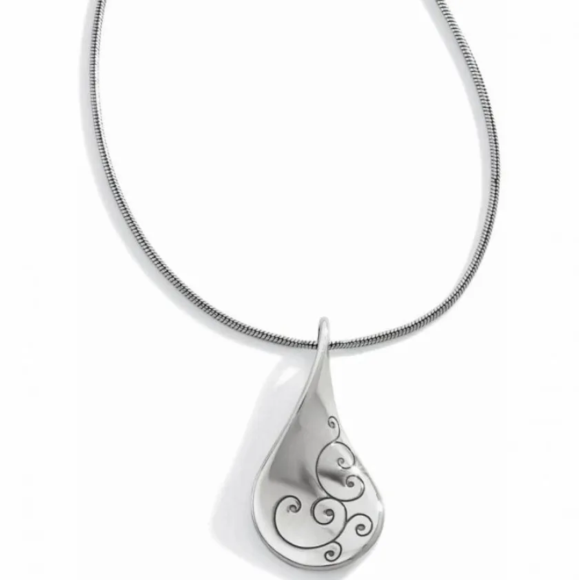 Brighton Twirl Necklace Silver Sale