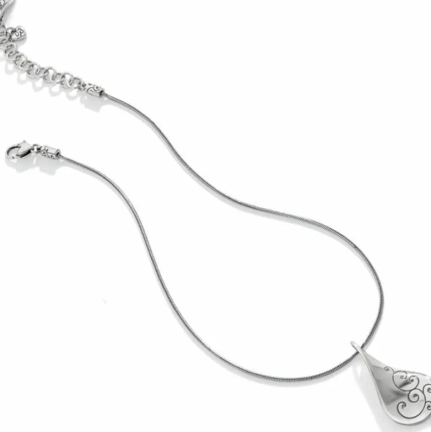 Brighton Twirl Necklace Silver Sale