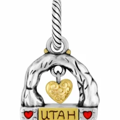 Brighton Utah Charm Silver-Gold Discount