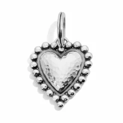 Brighton Valencia Heart Amulet Silver Outlet