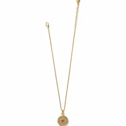 Brighton Venetian Gems Necklace Gold-Red Best