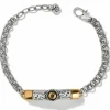 Brighton Venezia Bar Bracelet Silver-Gold Best