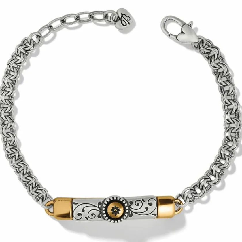 Brighton Venezia Bar Bracelet Silver-Gold Best