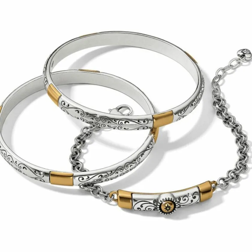 Brighton Venezia Bar Bracelet Silver-Gold Best
