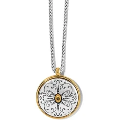 Brighton Venezia Long Pendant Necklace Silver-Gold Online