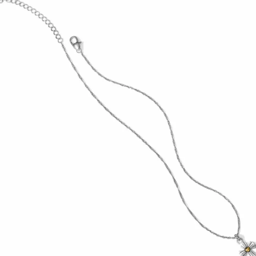 Brighton Wayfarers Cross Necklace Silver-Gold Best