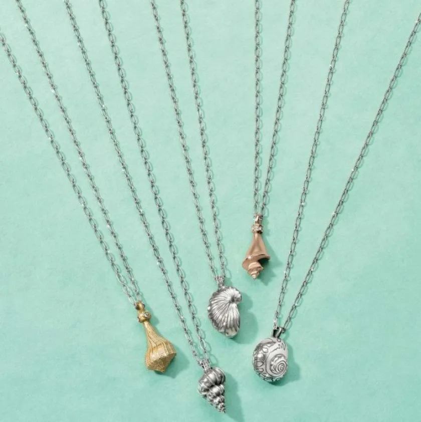 Brighton Wentletrap Shell Necklace Silver Online