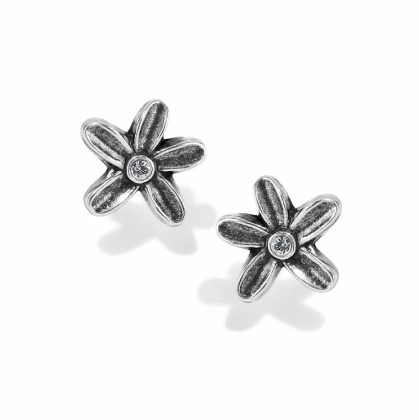 Brighton Wild Flowers Post Earrings Silver New
