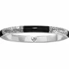 Brighton Wiltern Hinged Bangle Black-Silver Online