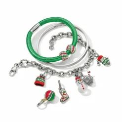 Brighton Winter Hat Charm Silver-Multi New