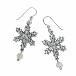 Brighton Winter's Miracle French Wire Earrings Silver Best