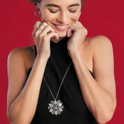 Brighton Winter's Miracle Pendant Necklace Silver Online