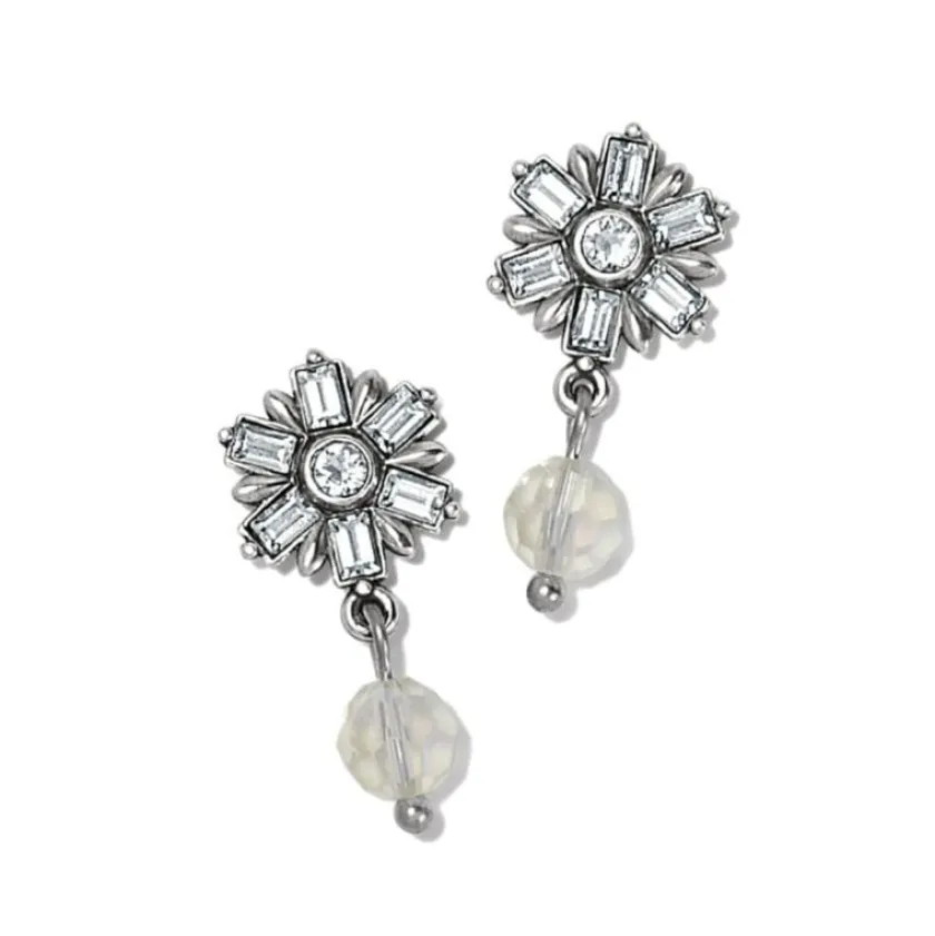 Brighton Winter's Miracle Post Drop Earrings Silver New
