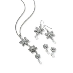 Brighton Winter's Miracle Trio Necklace Silver Online