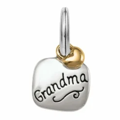 Brighton World's Best Grandma Charm Silver-Gold Clearance