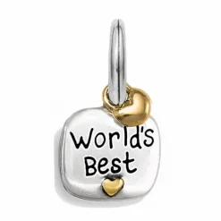 Brighton World's Best Grandma Charm Silver-Gold Clearance