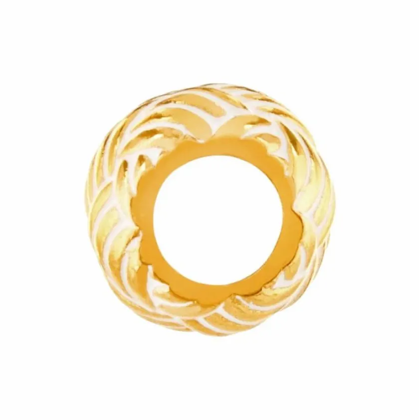 Brighton Woven Bead Gold-White Best